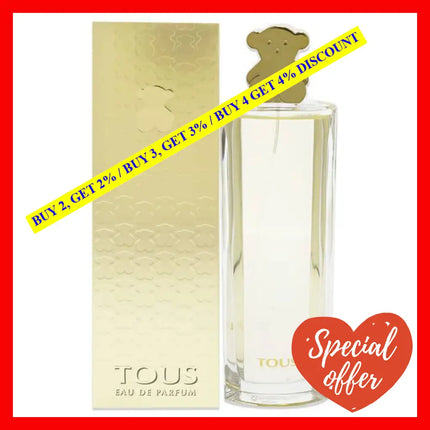 Tous Gold By For Women - 3 Oz Edp Spray