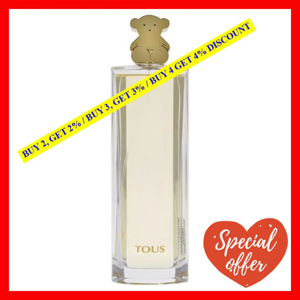 Tous Gold By For Women - 3 Oz Edp Spray (Tester)