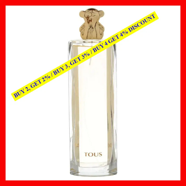 Tous Gold For Women Eau De Parfum 3 Oz 90 Ml Spray
