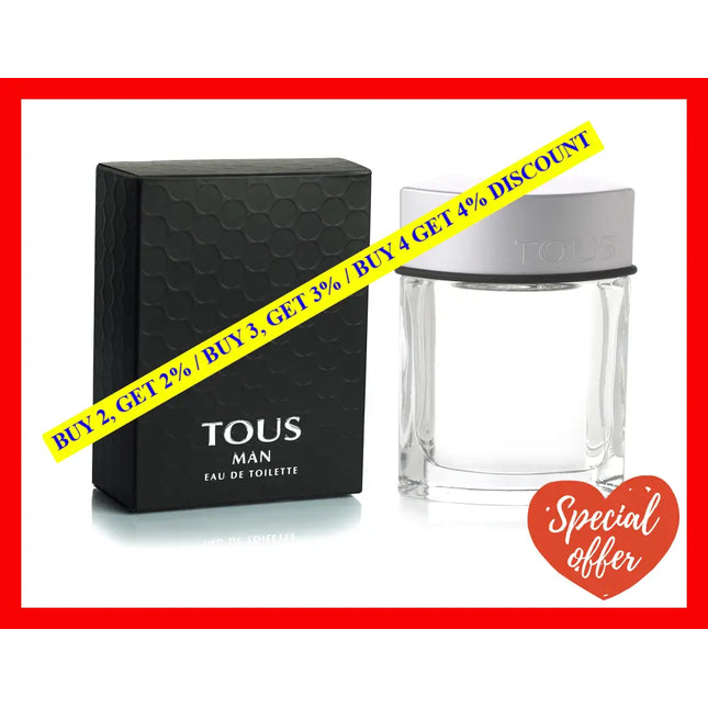 Tous Man By For Men - 3.4 Oz Edt Spray
