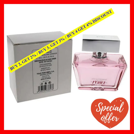Tous Rosa By For Women - 3 Oz Edp Spray (Tester)