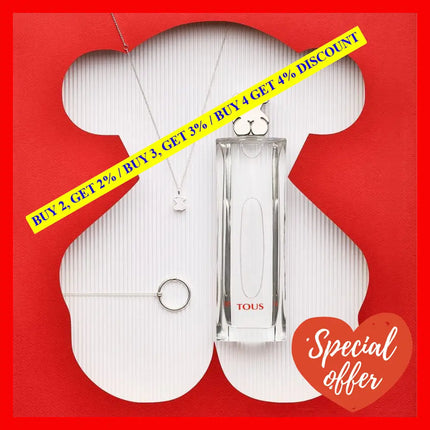 Tous Silver By For Women - 3 Oz Edt Spray