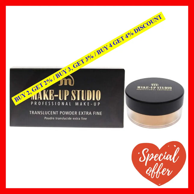 Translucent Powder Extra Fine - 4 By Make-Up Studio For Women 0.35 Oz
