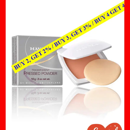 Transparent Pressed Powder - # 03 Rosa Des Sable By Mavala For Women 0.4 Oz