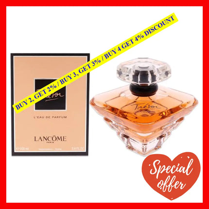 Tresor By Lancome For Women - 3.4 Oz Edp Spray
