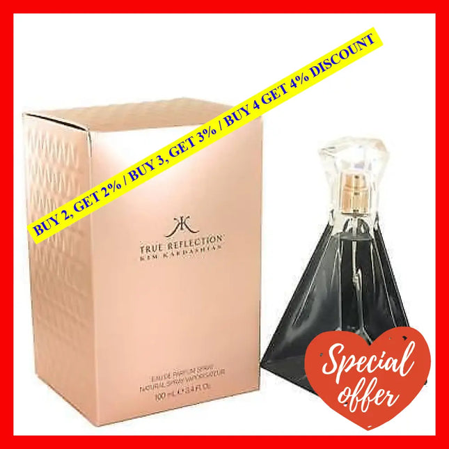 True Reflection By Kim Kardashian For Women - 3.4 Oz Edp Spray