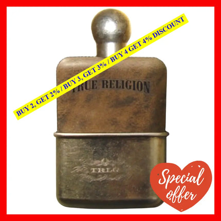 True Religion For Men Eau De Toilette Ml Spray 3.4 Oz / 100 Ml