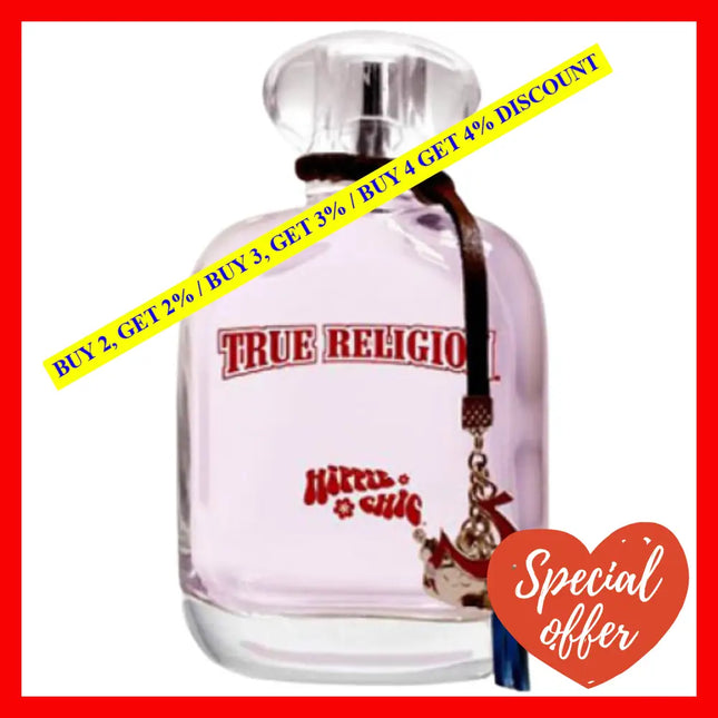 True Religion Hippie Chic For Women 3.4 Oz/ 100Ml Eau De Parfum Oz / 100 Ml