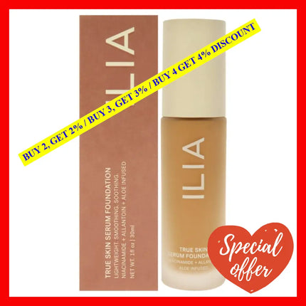 True Skin Serum Foundation - Sf3.5 Corsica By Ilia Beauty For Women 1 Oz