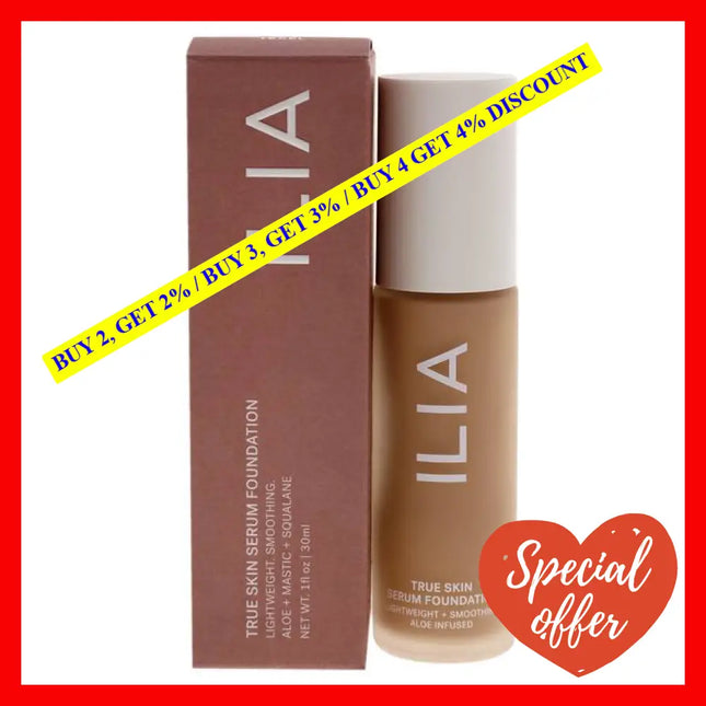 True Skin Serum Foundation - Sf3 Texel By Ilia Beauty For Women 1 Oz