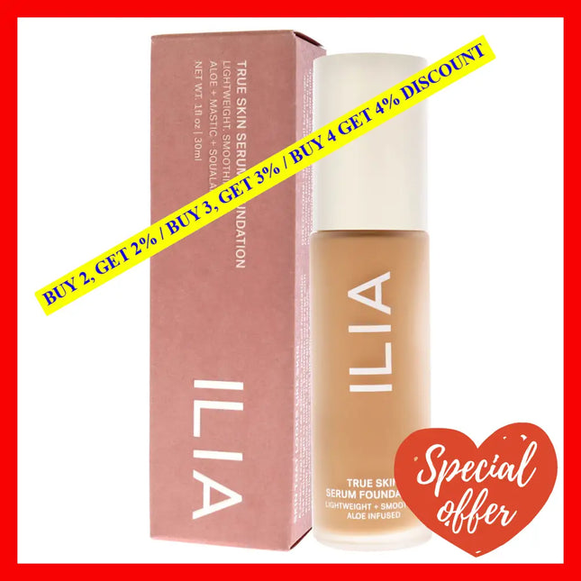 True Skin Serum Foundation - Sf7 Catalina By Ilia Beauty For Women 1 Oz