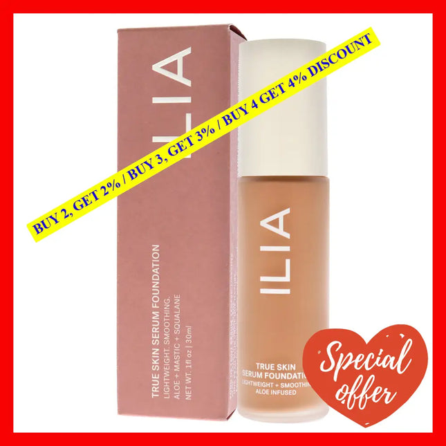 True Skin Serum Foundation - Sf8 Milos By Ilia Beauty For Women 1 Oz