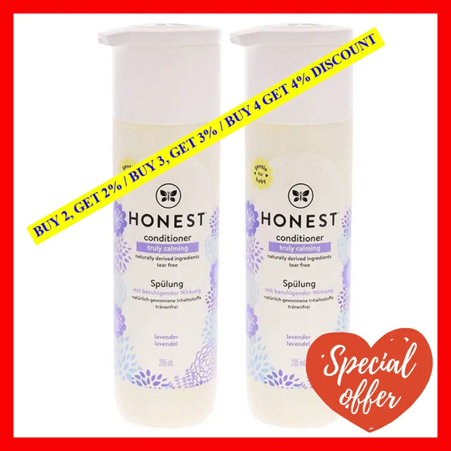 Truly Calming Conditioner - Lavender By Honest For Kids 10 Oz Pack Of 2