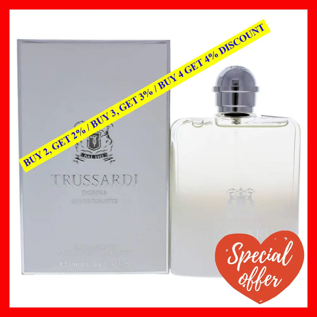 Trussardi Donna By For Women - 3.4 Oz Edt Spray