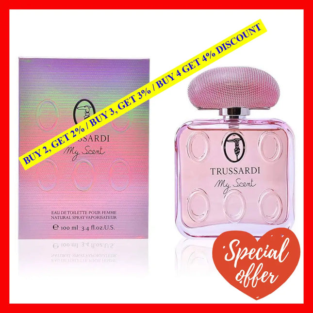 Trussardi My Scent By For Women - 3.4 Oz Edt Spray