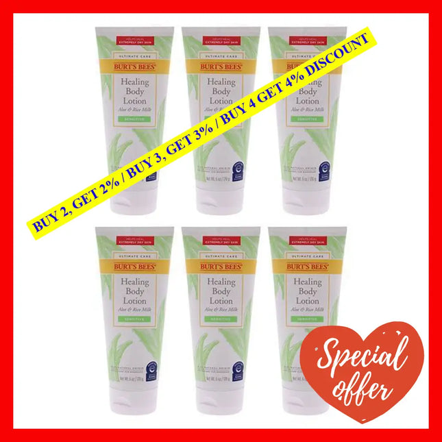 Ultimate Care Body Lotion By Burts Bees For Unisex - 6 Oz Pack Of