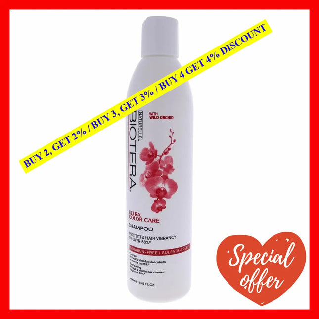 Ultra Color Care Shampoo By Biotera For Unisex - 13.5 Oz