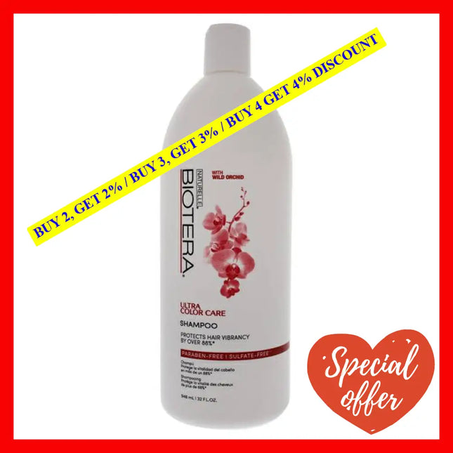 Ultra Color Care Shampoo By Biotera For Women - 32 Oz