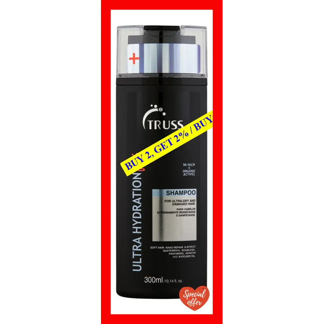 Ultra Hydration Plus By Truss For Unisex - 10.14 Oz Shampoo