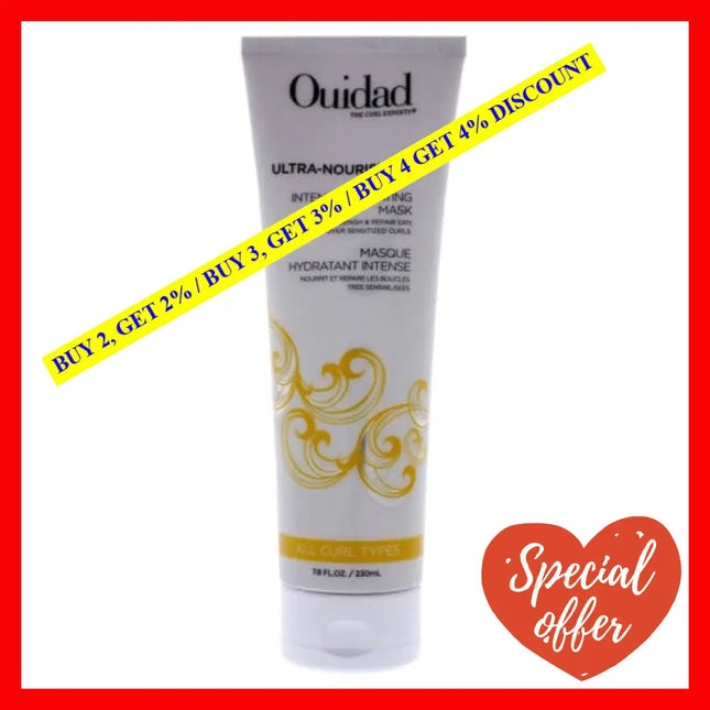 Ultra-Nourishing Intense Hydrating Mask By Ouidad For Unisex - 7.8 Oz Masque