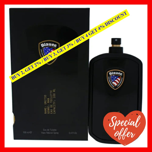 Un1T3D By Blauer For Men - 3.4 Oz Edt Spray