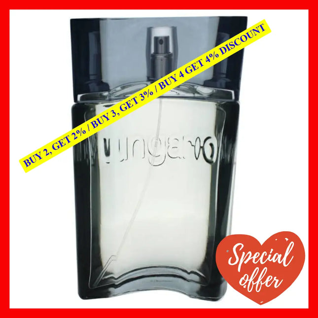 Ungaro Man By Emanuel For Men - 3 Oz Edt Spray (Tester)