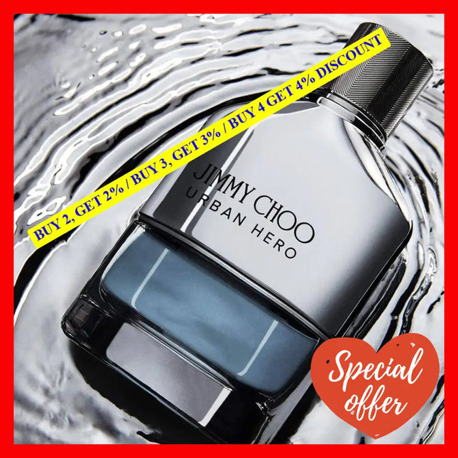 Urban Hero By Jimmy Choo For Men - 3.3 Oz Edp Spray