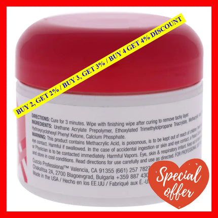 Uv Gel Clear By Cuccio Pro For Women - 1 Oz Nail