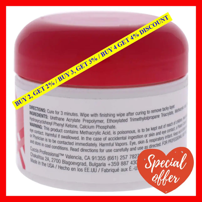 Uv Gel Clear By Cuccio Pro For Women - 1 Oz Nail