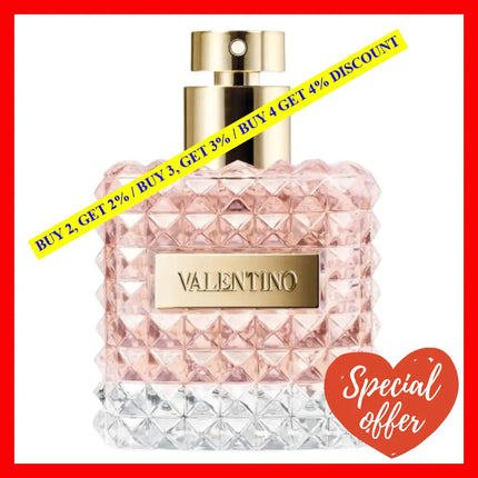 Valentino Donna Eau De Parfum For Women 1.7 Oz / 50 Ml