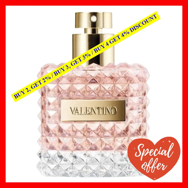 Valentino Donna Eau De Parfum For Women 1.7 Oz / 50 Ml