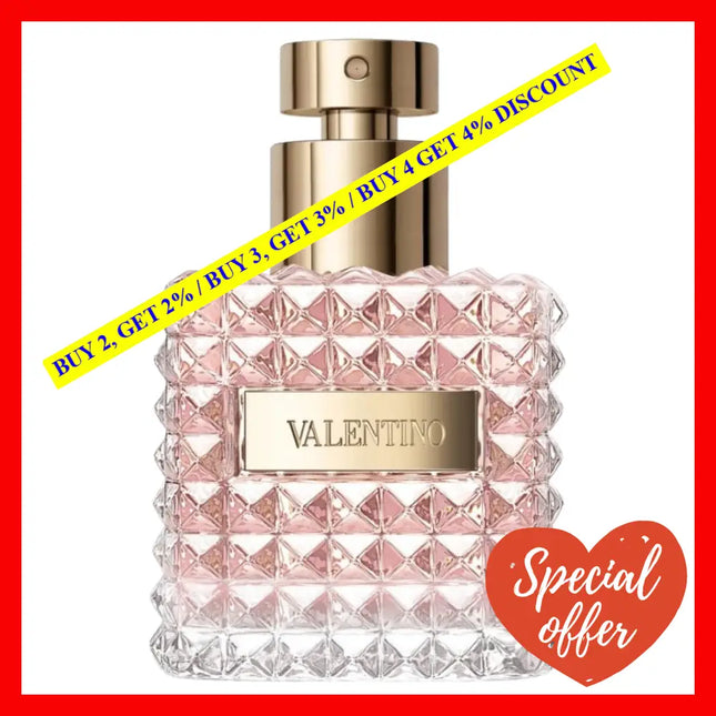 Valentino Donna For Women Eau De Parfum Ml Spray 3.4 Oz / 100
