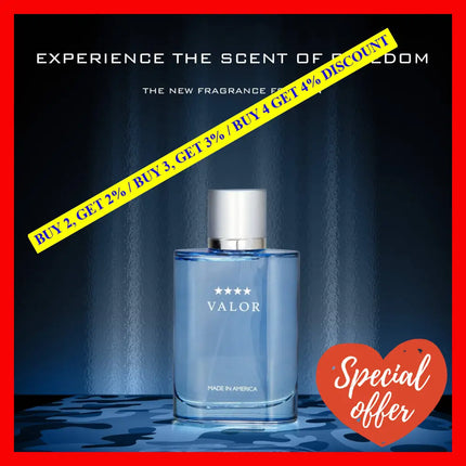 Valor By Dana For Men - 3.4 Oz Edt Spray