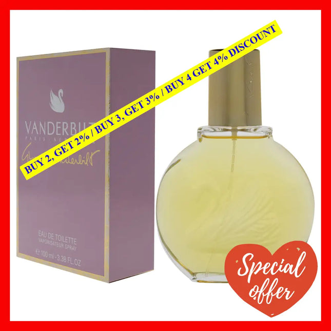Vanderbilt By Gloria For Women - 3.38 Oz Edt Spray