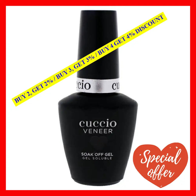 Veener Soak Off Gel - Positively Positano By Cuccio Colour For Women 0.44 Oz Nail Polish