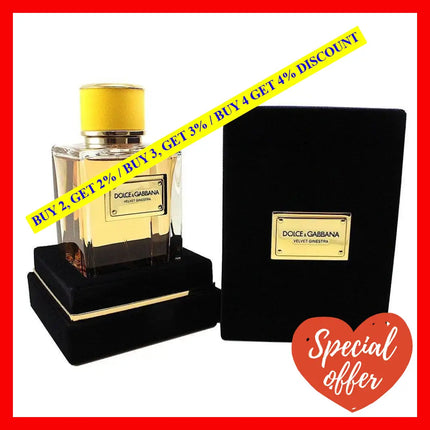 Velvet Ginestra By Dolce And Gabbana For Women - 5 Oz Edp Spray