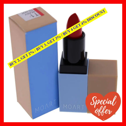 Velvet Lipstick - T1 Ready To Hot By Moart For Women 0.12 Oz