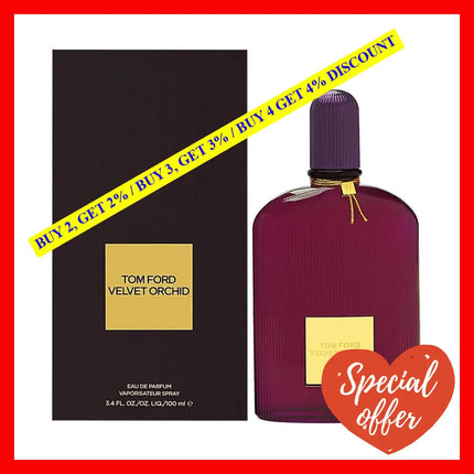 Velvet Orchid By Tom Ford For Women - 3.4 Oz Edp Spray