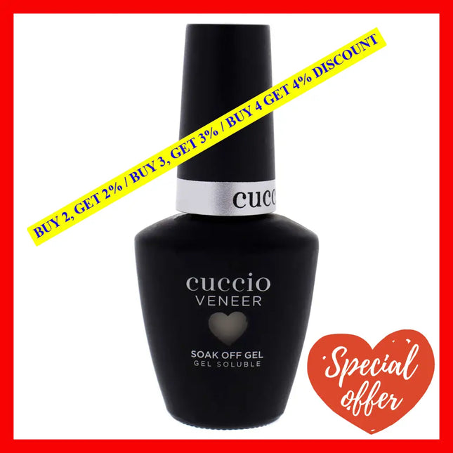Veneer Soak Off Gel - Hair Toss By Cuccio Colour For Women 0.44 Oz Nail Polish