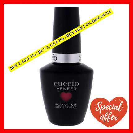 Veneer Soak Off Gel - Hot Thang By Cuccio Colour For Women 0.44 Oz Nail Polish