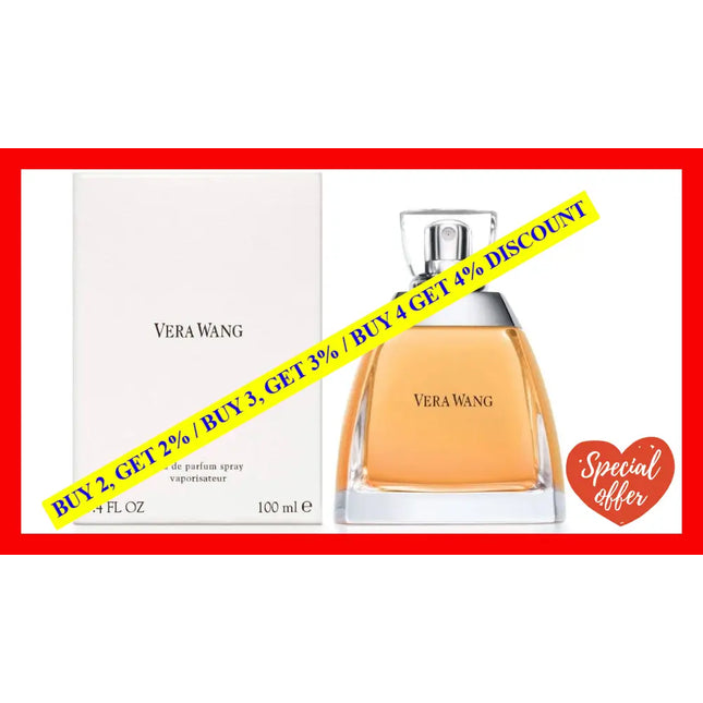 Vera Wang By For Women - 3.4 Oz Edp Spray