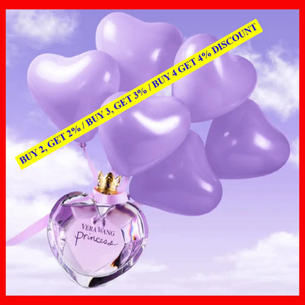 Vera Wang Princess Eau De Toilette Spray For Women 3.4 Fl Ounce