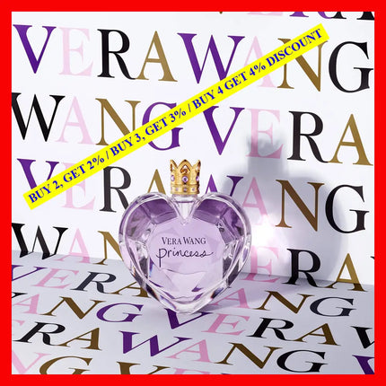 Vera Wang Princess Eau De Toilette Spray For Women 3.4 Fl Ounce