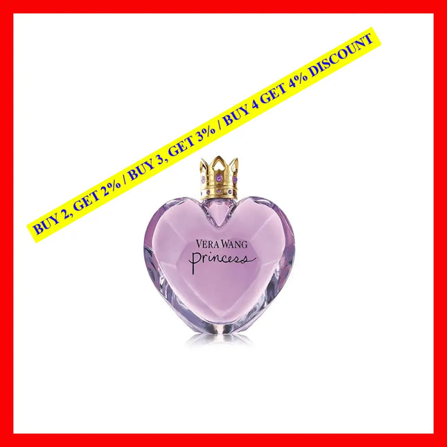 Vera Wang Princess Eau De Toilette Spray For Women 3.4 Fl Ounce