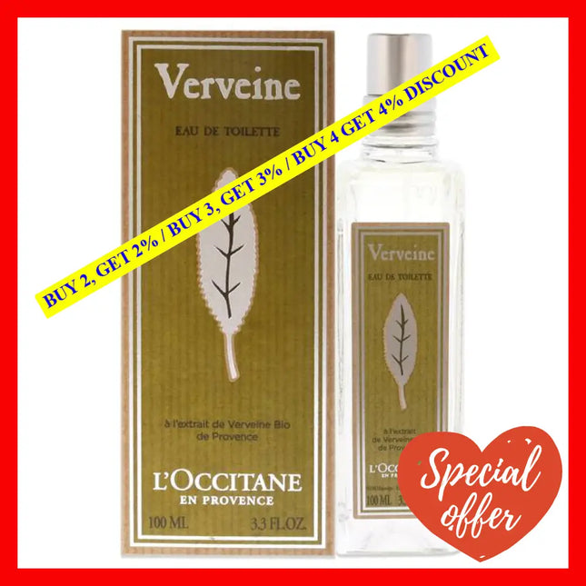 Verbena By Loccitane For Women - 3.4 Oz Edt Spray