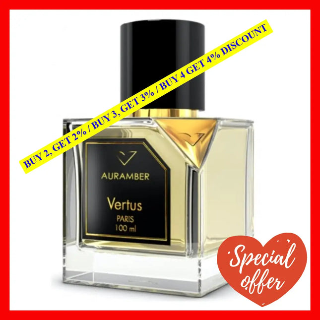 Vertus Paris Auramber Edp Spray 3.4Oz-100Ml