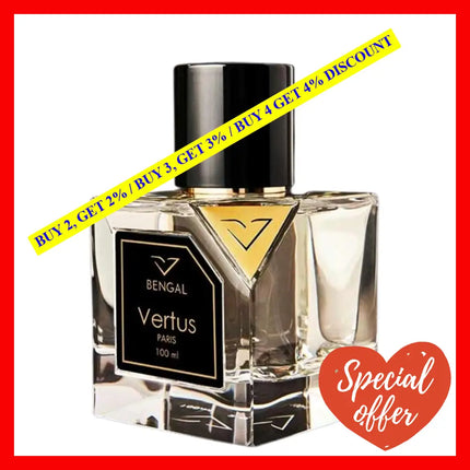 Vertus Paris Bengal Eau De Parum Spray 3.4Oz-100Ml