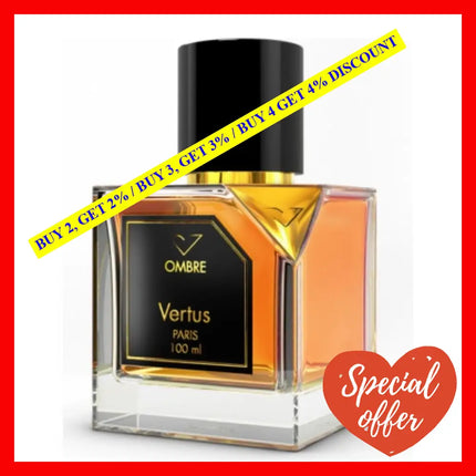 Vertus Paris Ombre Edp Spray 3.4Oz-100Ml