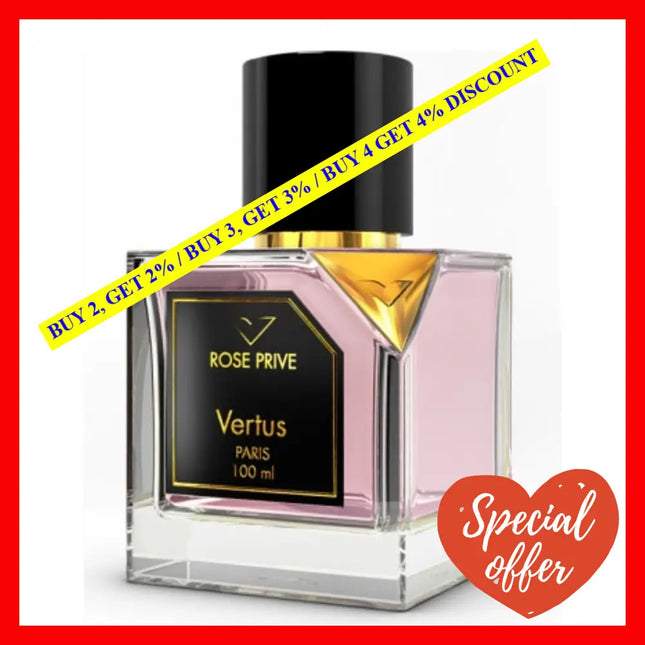 Vertus Paris Rose Prive Edp Spray 3.4Oz-100Ml