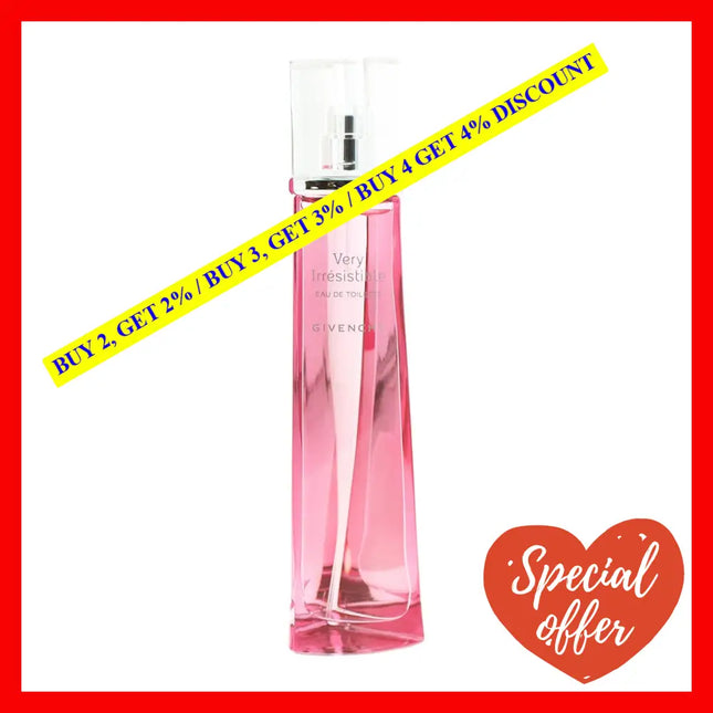 Very Irresistible By Givenchy For Women - 2.5 Oz Edt Spray